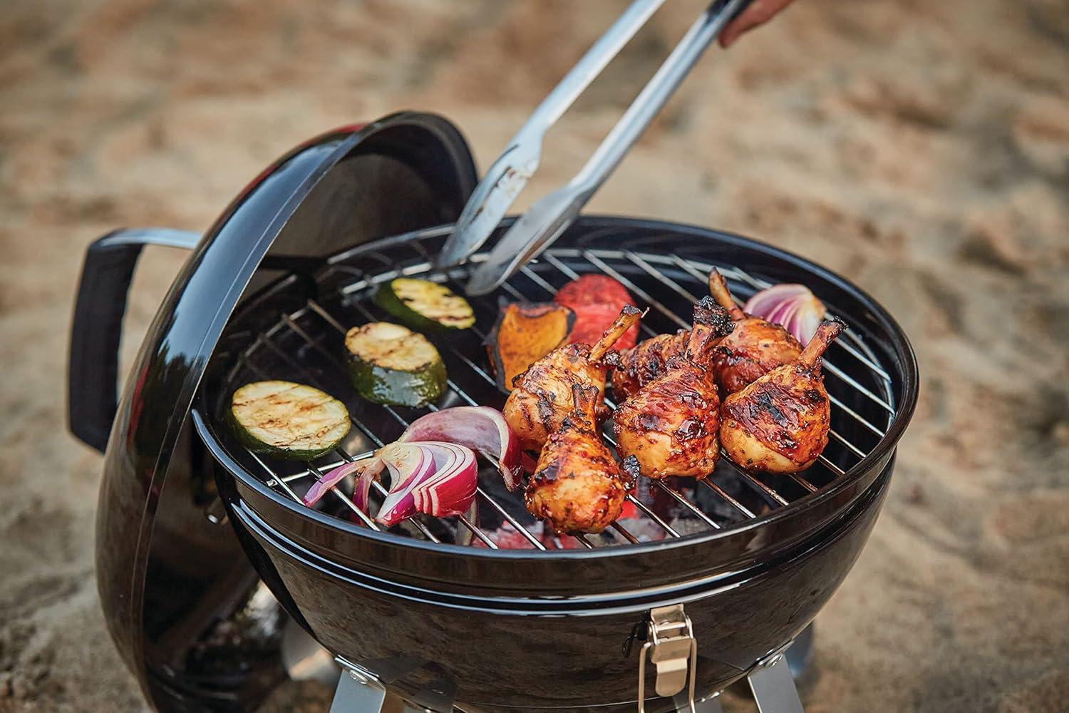 image:imageNapoleon Accessory 70036 Executive 3 Piece Toolset Premium BBQ Grill Toolset Cast Stainless Steel Ergonomic Handles Heat Safe Rubber Grip Includes Tongs Multifunctional Spatula Basting Brush