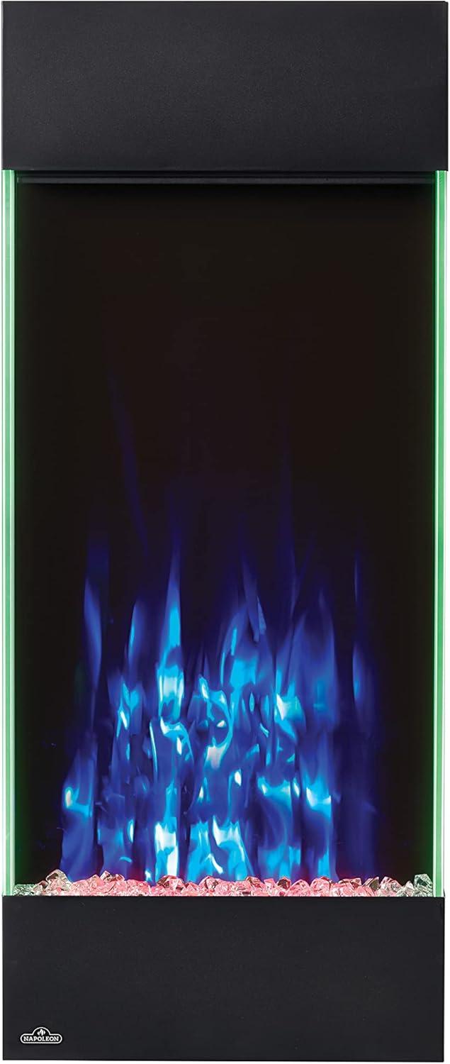 image:imageNapoleon Allure 38 inch Vertical Wall Mount Electric Fireplace Black NEFVC38HBlack