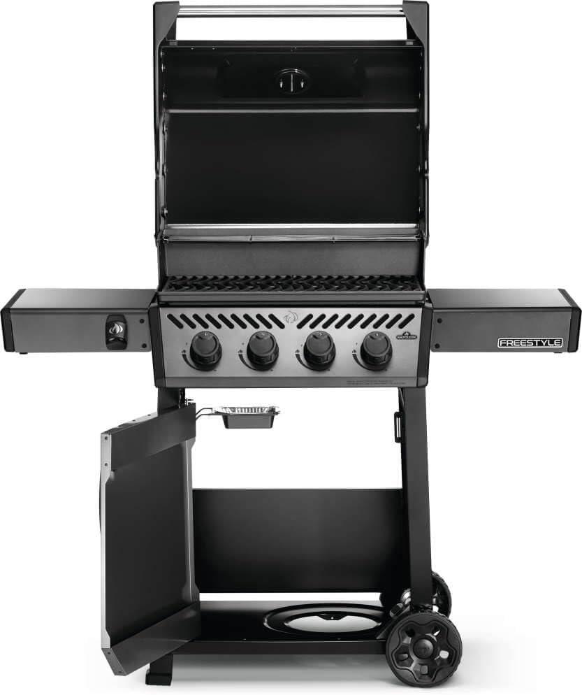 image:imageNapoleon Freestyle 425 Propane Gas Outdoor Grill Graphite Grey 4Burner Backyard BBQ for Home GrillingBlack