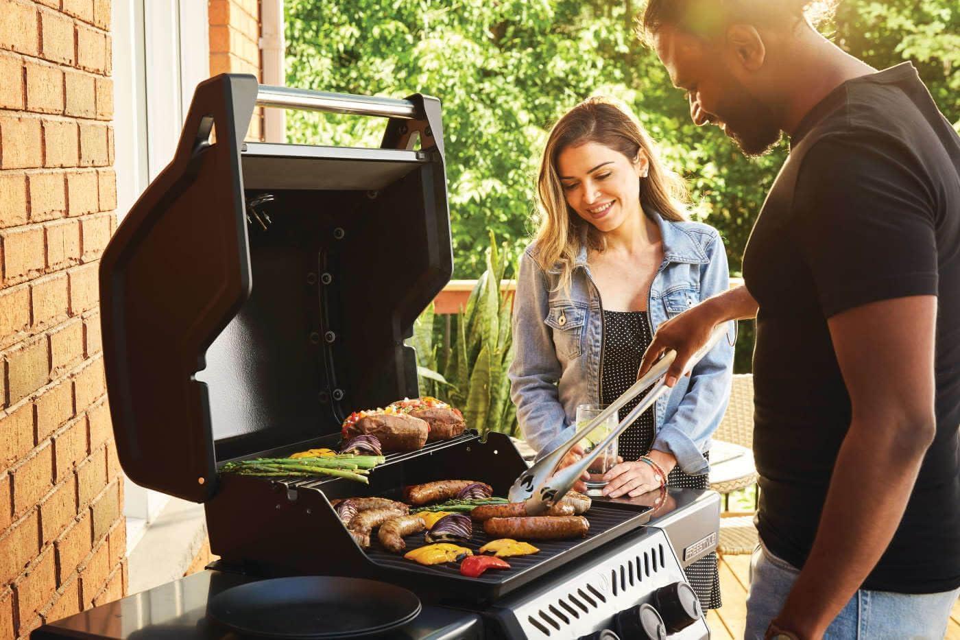 image:imageNapoleon Freestyle 425 Propane Gas Outdoor Grill Graphite Grey 4Burner Backyard BBQ for Home GrillingGraphite Grey
