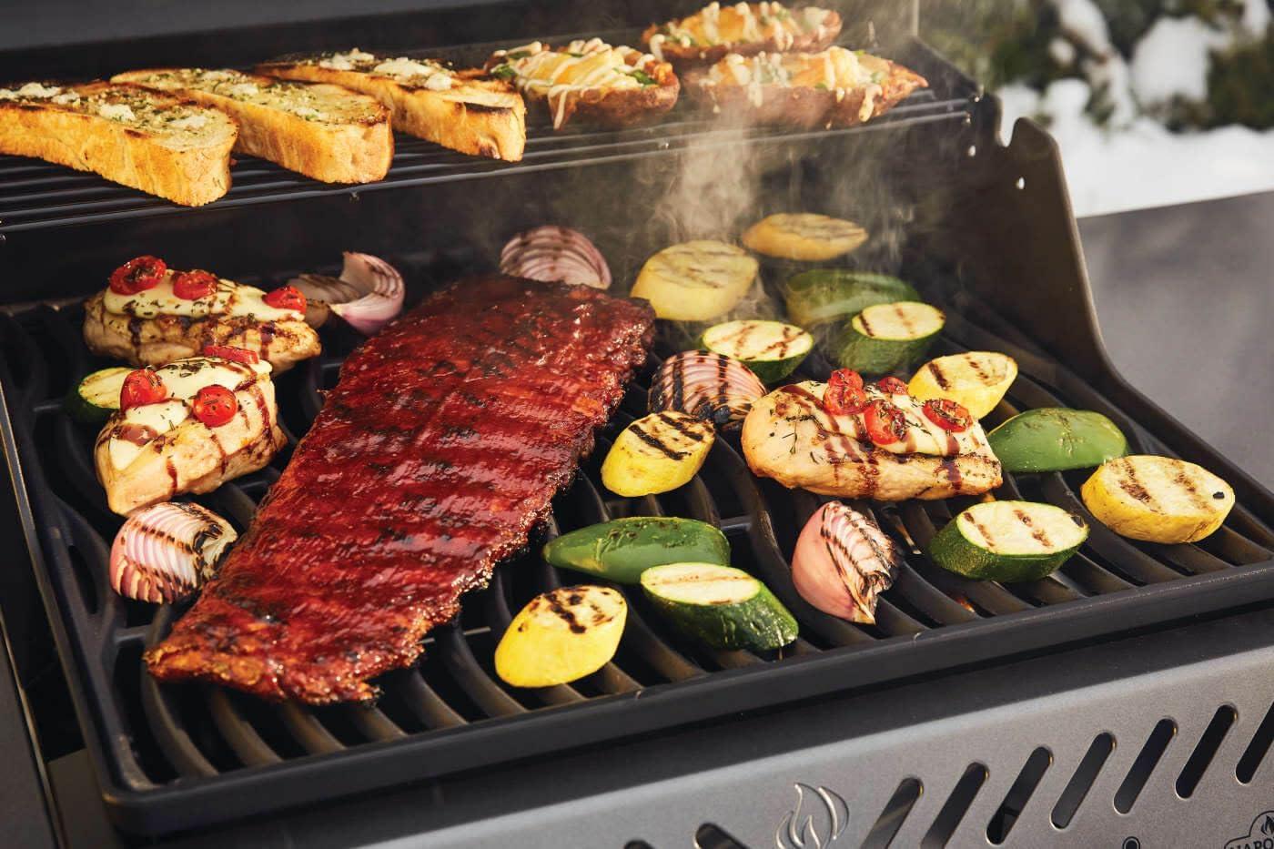 image:imageNapoleon Freestyle 425 Propane Gas Outdoor Grill Graphite Grey 4Burner Backyard BBQ for Home GrillingGraphite Grey