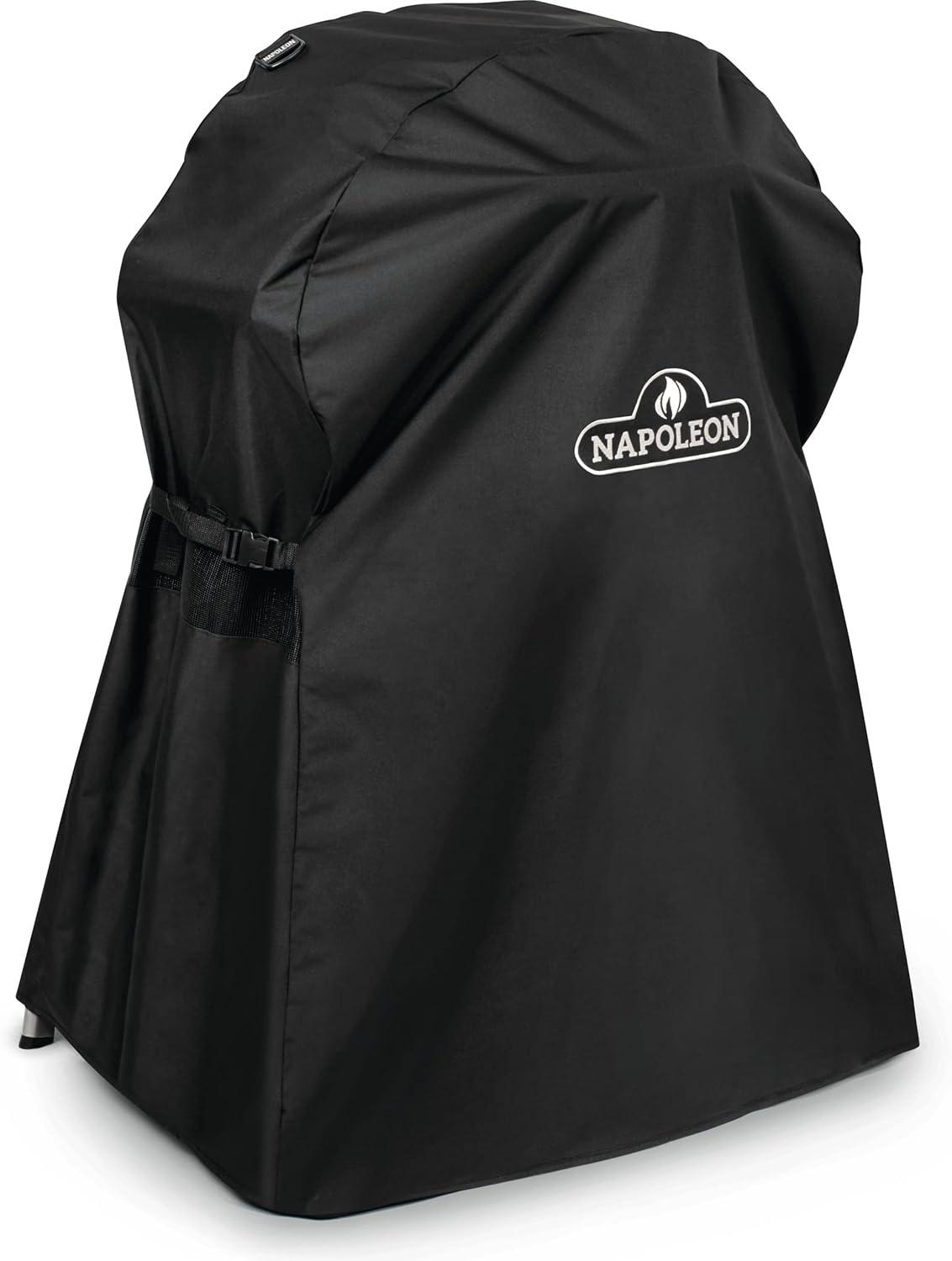 image:imageNapoleon Grill Cover for TravelQ PRO285 on Stand PRO285STAND Black Water Resistant UV Protected Air Vents Hanging Loops Adjustable Buckled Straps