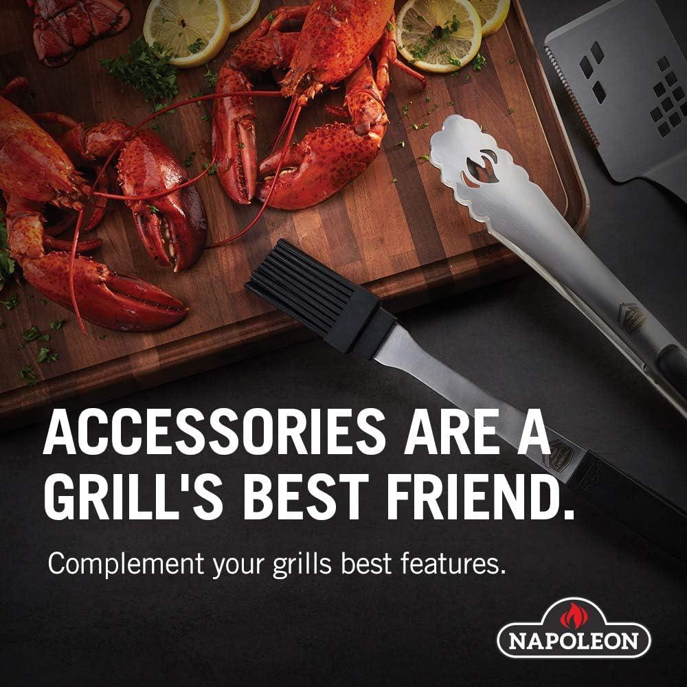 image:imageNapoleon Grill Mat Safety Product NonSlip Diamond Plate Pattern Gray Fits Prestige PRO 500 Size and Smaller