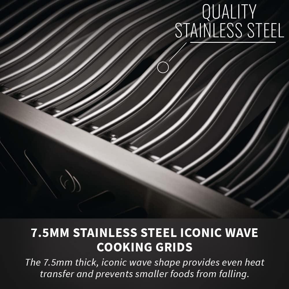 image:imageNapoleon P500RSIBNSS3 Prestige 500 RSIB Natural Gas Grill sq in Infrared Side and Rear Burner Stainless Steel