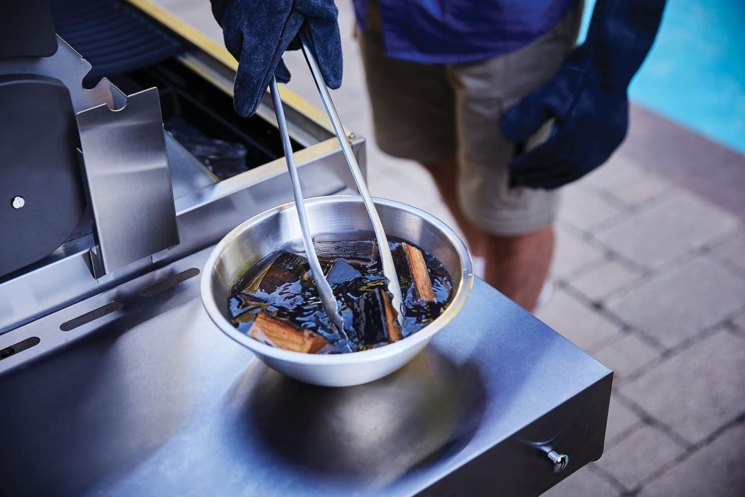 image:imageNapoleon PRO Stainless Steel Toolset Ergonomic Handles Hanging Loops Includes Tongs Multifunctional Spatula
