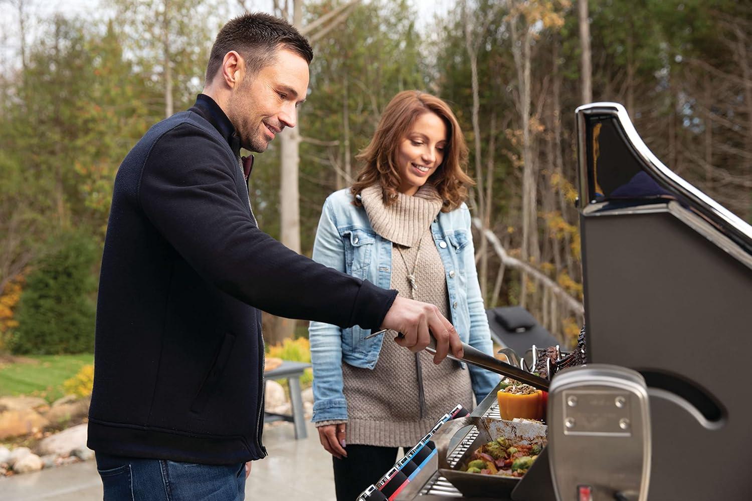 image:imageNapoleon PRO665RSIBNSS3 Prestige PRO RSIB Natural Gas Grill 665 sqin Infrared Side and Rear Burners Stainless Steel