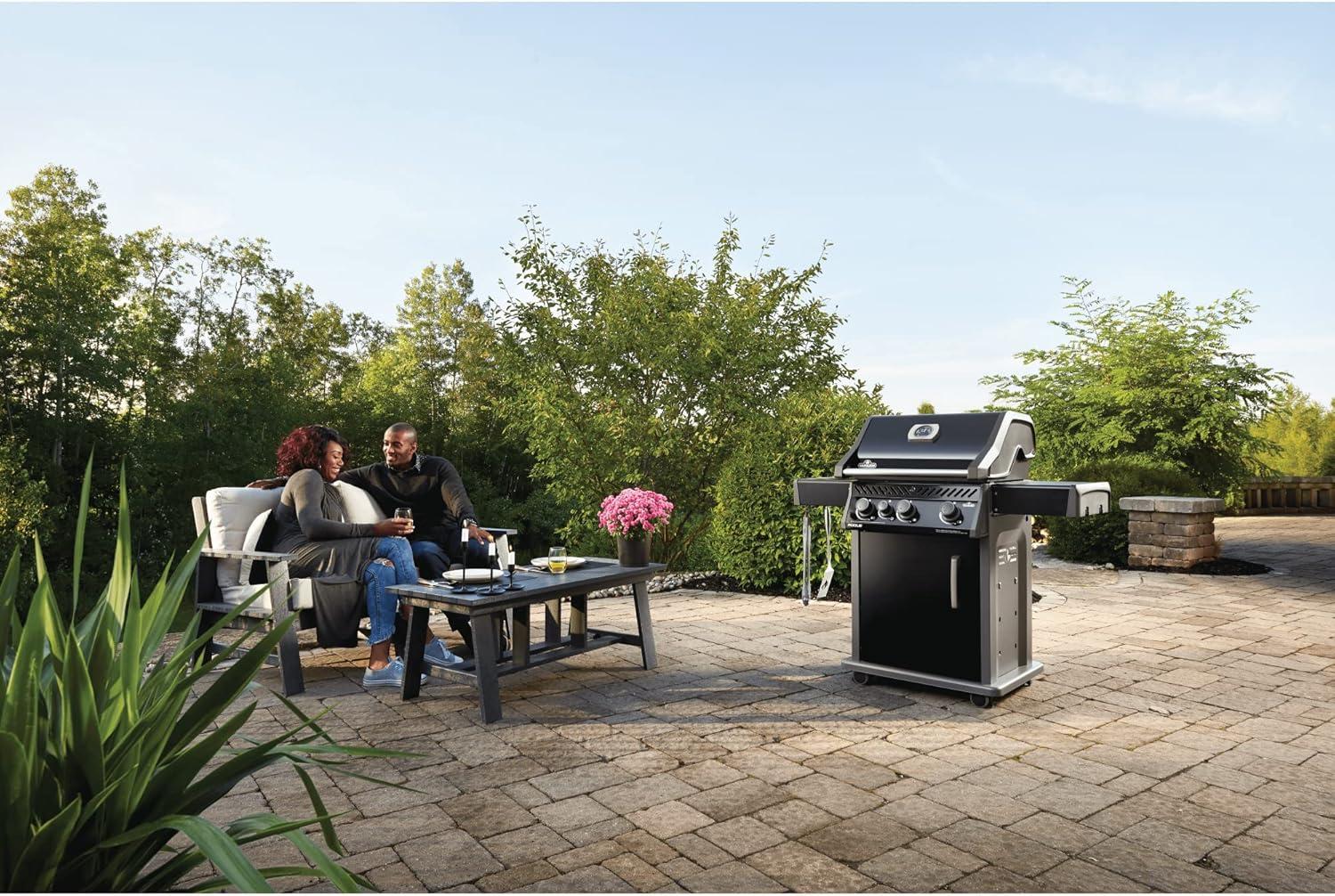 image:imageNapoleon Rogue 425 Propane Gas Grill Black Durable 3Burner Backyard GrillRogue 425 Natural Gas