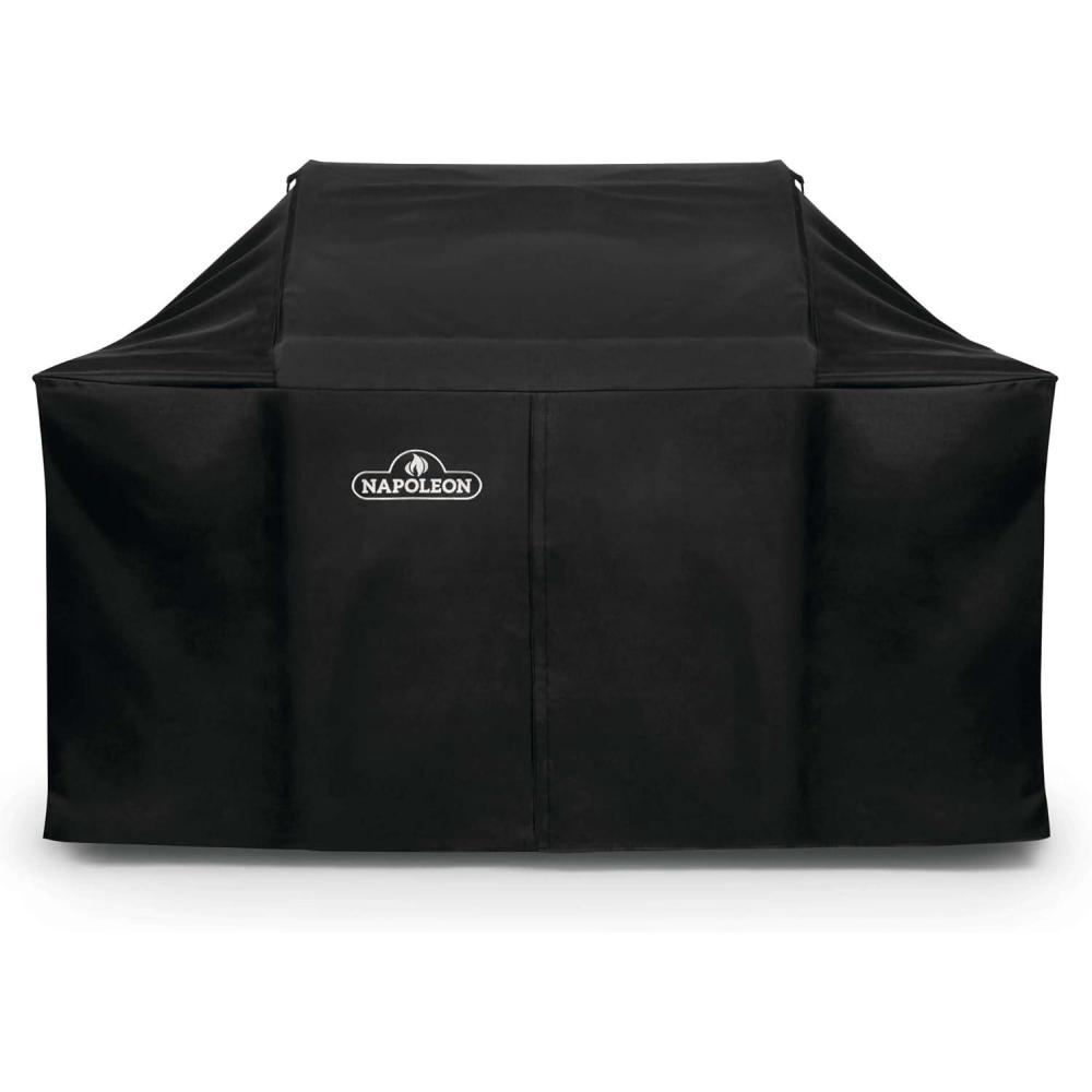 image:imageNapoleon Grill Cover for Rogue 625 Series Black Water Resistant UV Protected Air Vents Velcro Closure Hanging Loops Adjustable Buckled Straps