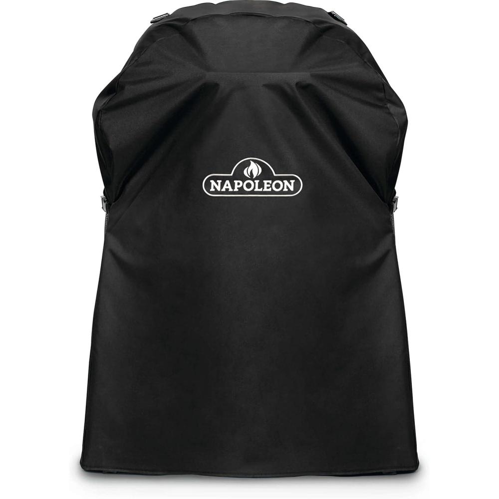 image:imageNapoleon Grill Cover for TravelQ PRO285 on Stand PRO285STAND Black Water Resistant UV Protected Air Vents Hanging Loops Adjustable Buckled Straps