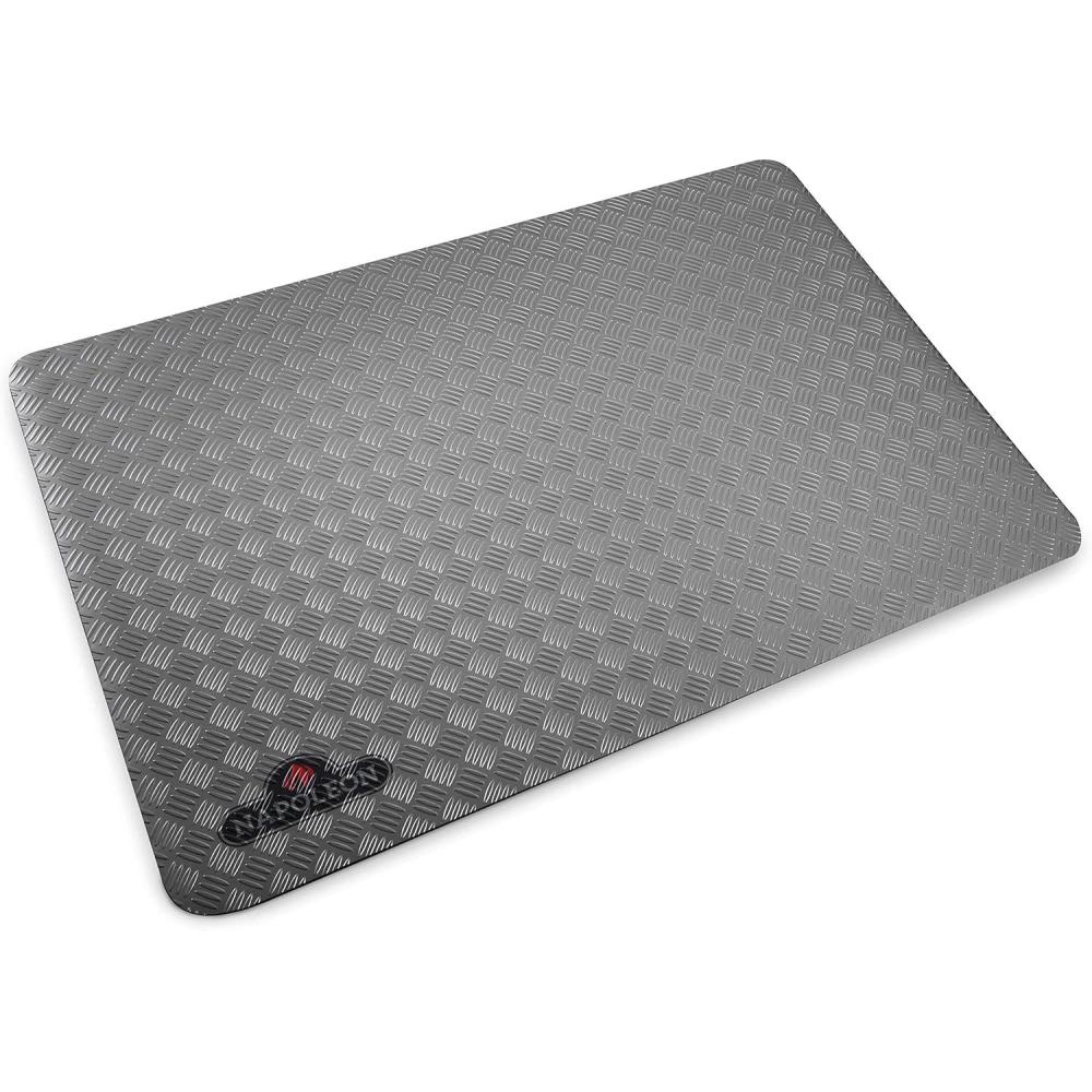 image:imageNapoleon Grill Mat Safety Product NonSlip Diamond Plate Pattern Gray Fits Prestige PRO 500 Size and Smaller