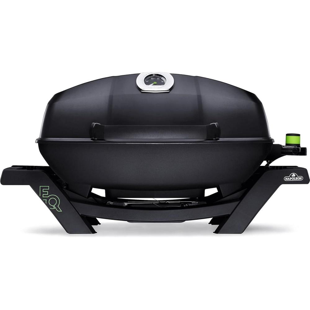 image:imageNapoleon TravelQ PRO285X Portable Propane Gas Grill with Foldable Scissor Cart Black 2 Burners Tailgating Camping and Small Outdoor SpacesTravelQ PRO285E Black