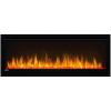 image:imageNapoleon Alluravision 42  NEFL42CHS  Silmline WallHanging Electric Fireplace 42in Black Crystal Ember Bed 3 Flame Colors Remote incl