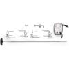 image:imageNapoleon Commercial Grade Rotisserie Kit  Fits PrestigePRO 500LEX 485 31in Stainless Steel Food to 25lbs