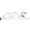 image:imageNapoleon Commercial Grade Rotisserie Kit Accessory for XL BBQ Grills Fits LEX 605730 Grills or 45114 cm Wide Stainless Steel Food to 55lbs25kg