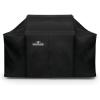 image:imageNapoleon Grill Cover for Large Grills  LEX 605 and Charcoal Professional Grills Black Water Resistant UV Protected Air Vents Hanging Loops Adjustable Buckled Straps