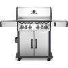 image:imageNapoleon Rogue SE 525 BBQ Grill Stainless Steel Propane  RSE525RSIBPSS1  With Four Main Burners Infrared Rear And Side Burner Barbecue Gas Cart Folding Side Shelves Instant Failsafe Ignition