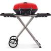 image:imageNapoleon TravelQ 285X Portable Propane Gas Grill and Scissor Cart with Griddle Red 2 Burners Tailgating Camping and Small Outdoor Spaces