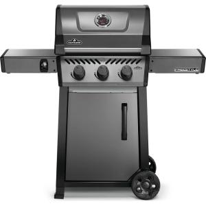 Napoleon Freestyle 425 Propane Gas Outdoor Grill, Graphite Grey – 4-Burner Backyard BBQ for Home Grilling(Graphite Grey)