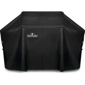 Napoleon Grill Cover for PRO 665 – Black, Water Resistant, UV Protected, Air Vents, Velcro Closure, Hanging Loops, Adjustable Buckled Straps(Freestanding)