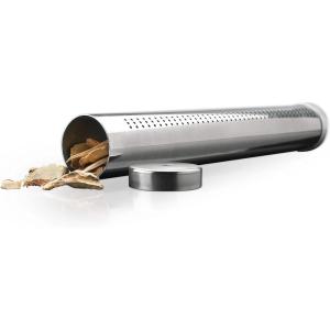 Napoleon PRO Stainless Steel Smoker Pipe – Fill With Wood Chips or Pellets, Genuine Smoke Flavor