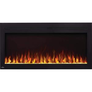 Napoleon Purview 42 inch Wall Mount Electric Fireplace – Black, NEFL42HI(Black)