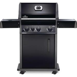 Napoleon Rogue 425 Propane Gas Grill, Black, Durable 3-Burner Backyard Grill(Rogue 425 Natural Gas)