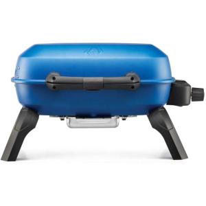 Napoleon TravelQ PRO285X Portable Propane Gas Grill with Foldable Scissor Cart, Black, 2 Burners, Tailgating, Camping, and Small Outdoor Spaces(TravelQ 240 Blue)