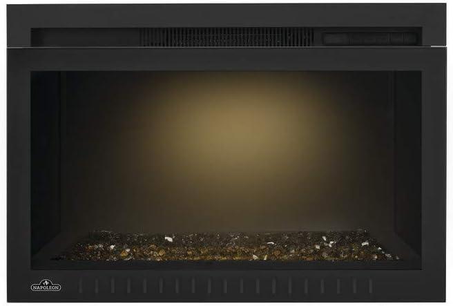 image:imageNapoleon CinemaNEFB27HG3A Builtin Electric Fireplace 27 Inch Black