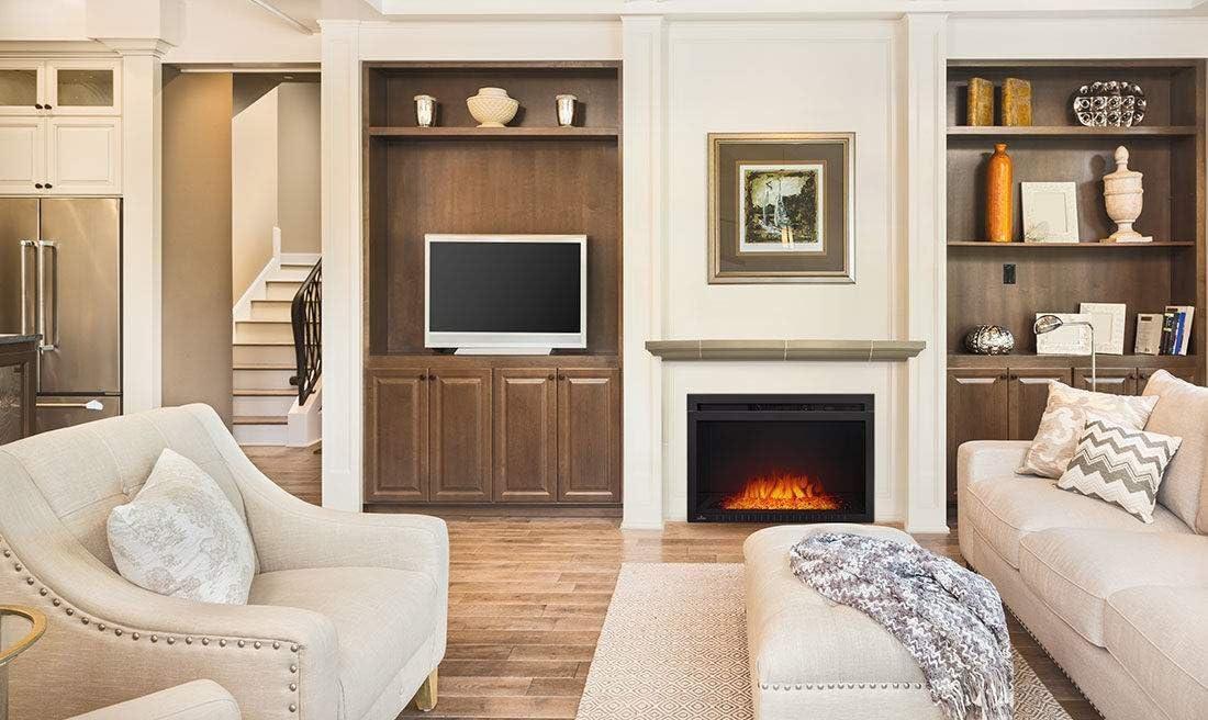image:imageNapoleon CinemaNEFB29HG3A Builtin Electric Fireplace 29 Inches Black