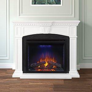 image:imageNapoleon TaylorNEFP330214W Electric Fireplace with Mantel 33 Inch White