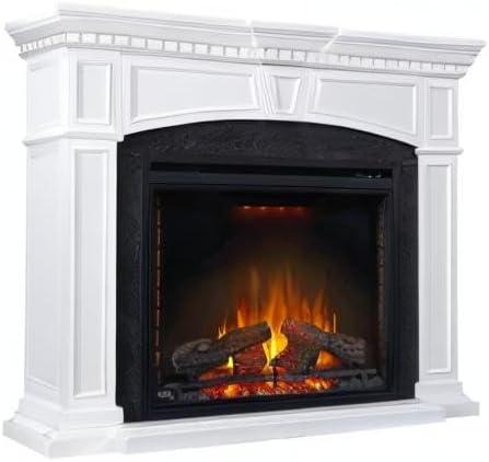 image:imageNapoleon TaylorNEFP330214W Electric Fireplace with Mantel 33 Inch White