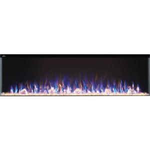 Napoleon Trivista Primus 60 inch Wall Mount Electric Fireplace – Black, NEFB60H-3SV