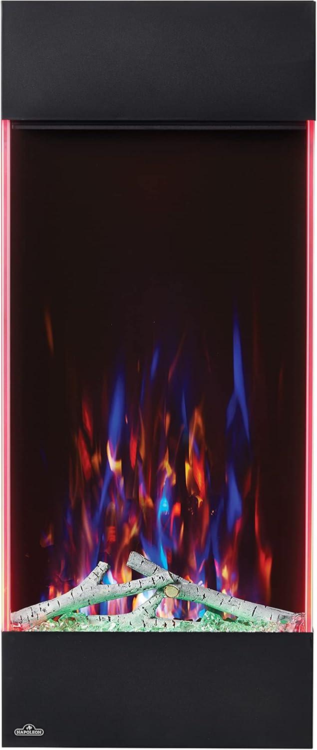 image:imageNapoleon Allure 32 inch Vertical Wall Mount Electric Fireplace Black NEFVC32HBlack