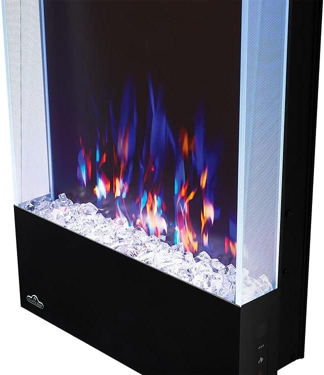 image:imageNapoleon Allure 32 inch Vertical Wall Mount Electric Fireplace Black NEFVC32HBlack