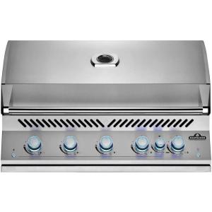 Napoleon Built-In BBQ Grill Head – BIG38RBPSS – 700 Series 38″ BBQ Grill Head, Infrared Rear Burner, Propane Gas, Marine Grade Stainless Steel, 4 Burner + Rear Burner