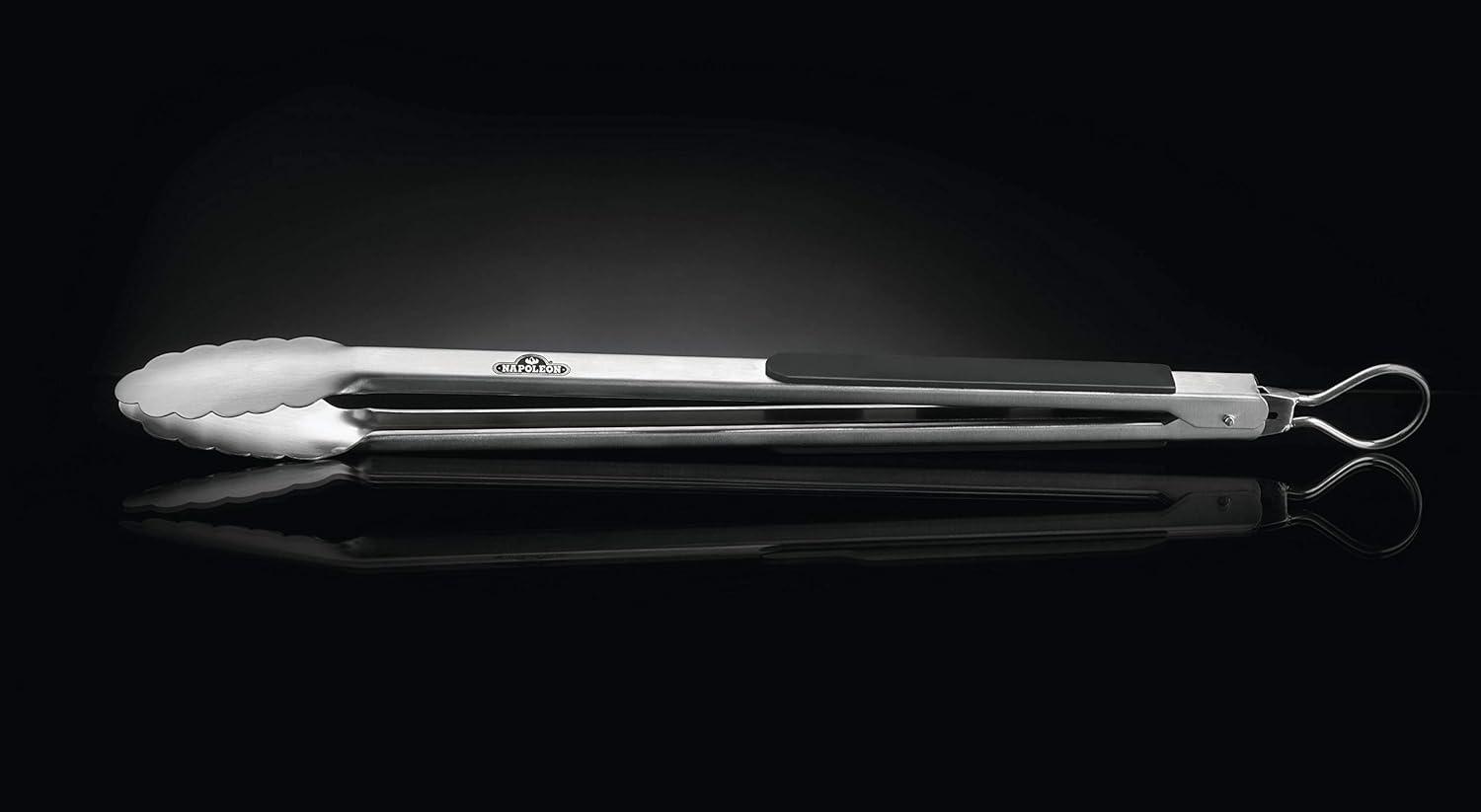 image:imageNapoleon 55015 Stainless Steel Auto Locking Grill Tongs