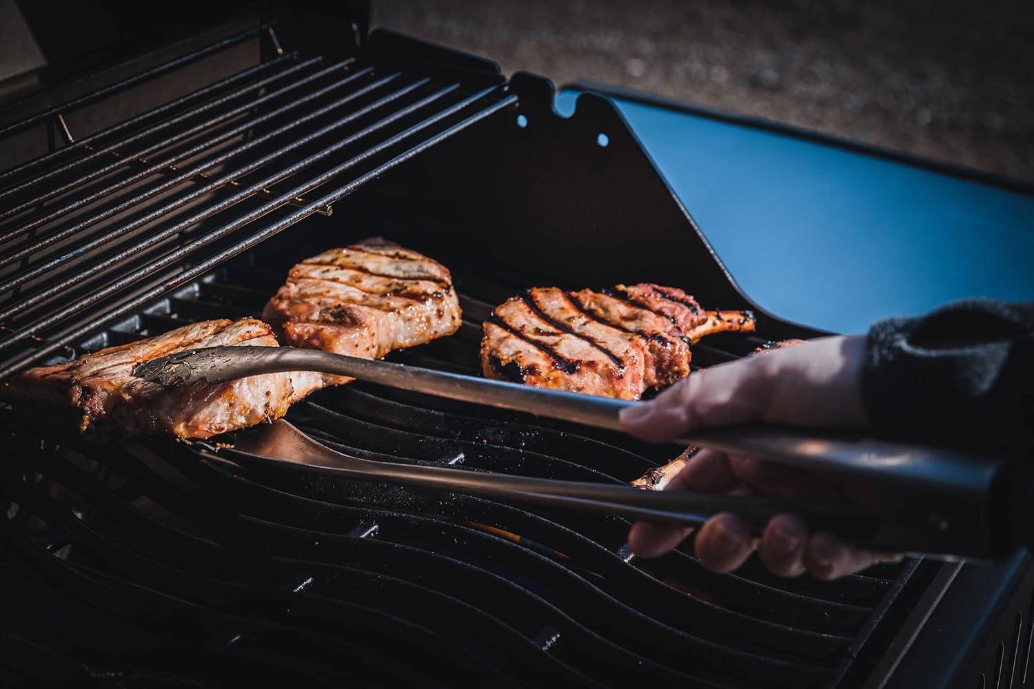 image:imageNapoleon 55015 Stainless Steel Auto Locking Grill Tongs