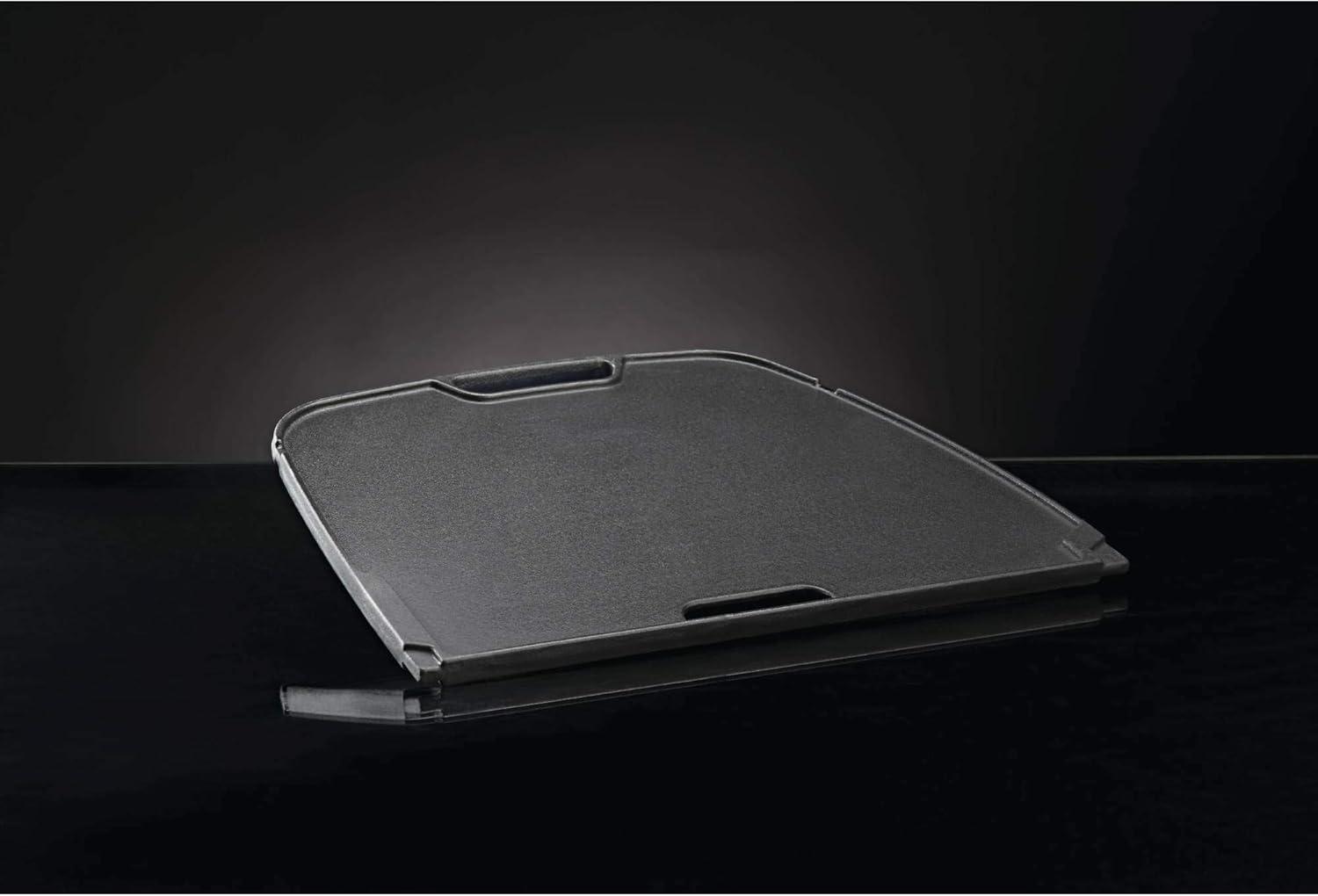image:imageNapoleon Cast Iron Reversible Griddle Fits All TravelQ 285 Series Portable Grills NonStick Carry Handle145 x 105 x 12