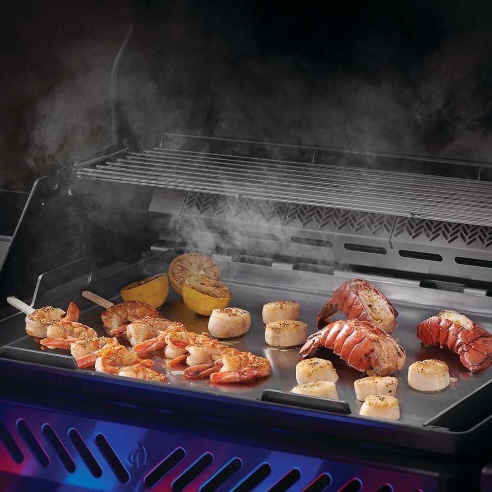 image:imageNapoleon Cast Iron Reversible Griddle Fits All TravelQ 285 Series Portable Grills NonStick Carry Handle182 x 32 x 227