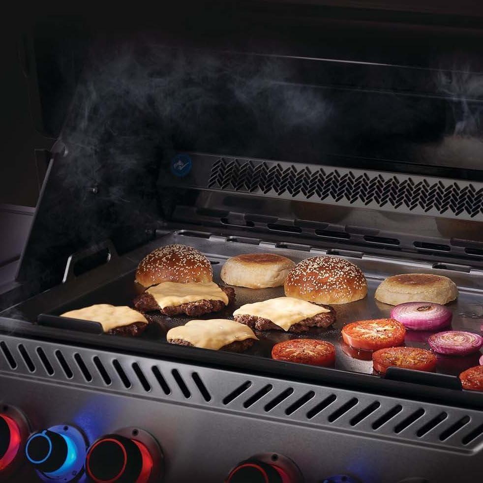 image:imageNapoleon Cast Iron Reversible Griddle Fits All TravelQ 285 Series Portable Grills NonStick Carry Handle32 x 282 x 183