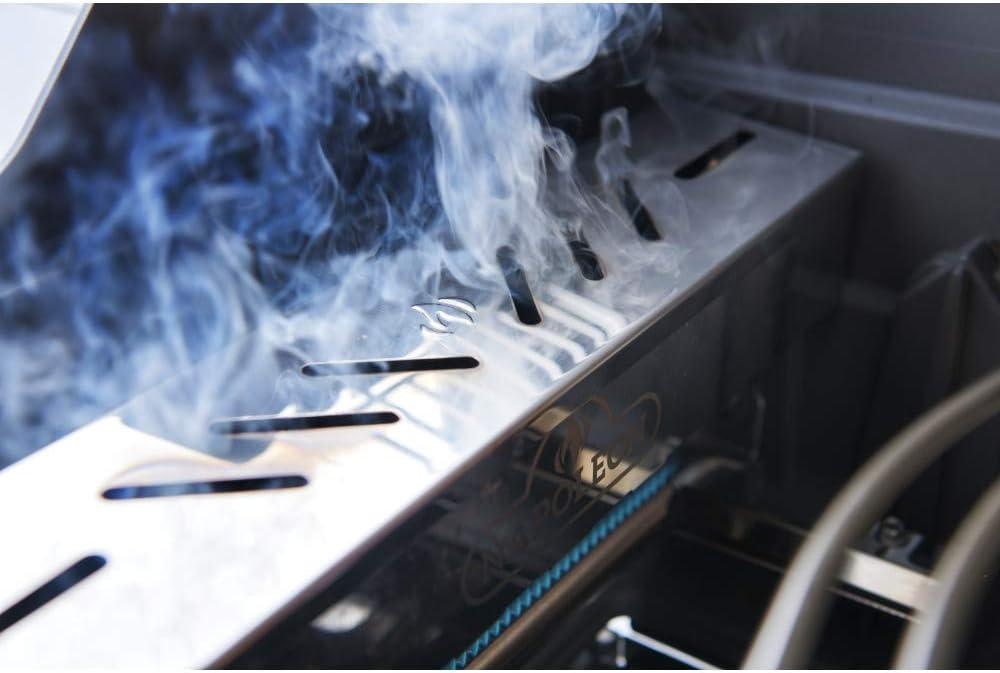 image:imageNapoleon Stainless Steel Smoker Box 67013 Add Smoky Flavor to BBQ Easily Turn Gas Grill Into Smoker Add Wood Chips or Chunks to Smoke Food on Barbecue 1625 x 254 x 35