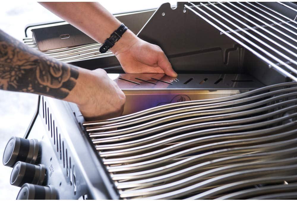 image:imageNapoleon Stainless Steel Smoker Box 67013 Add Smoky Flavor to BBQ Easily Turn Gas Grill Into Smoker Add Wood Chips or Chunks to Smoke Food on Barbecue 1625 x 254 x 35