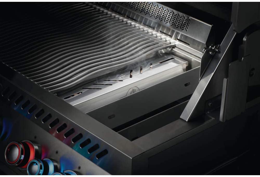 image:imageNapoleon Stainless Steel Smoker Box 67013 Add Smoky Flavor to BBQ Easily Turn Gas Grill Into Smoker Add Wood Chips or Chunks to Smoke Food on Barbecue 1625 x 254 x 35