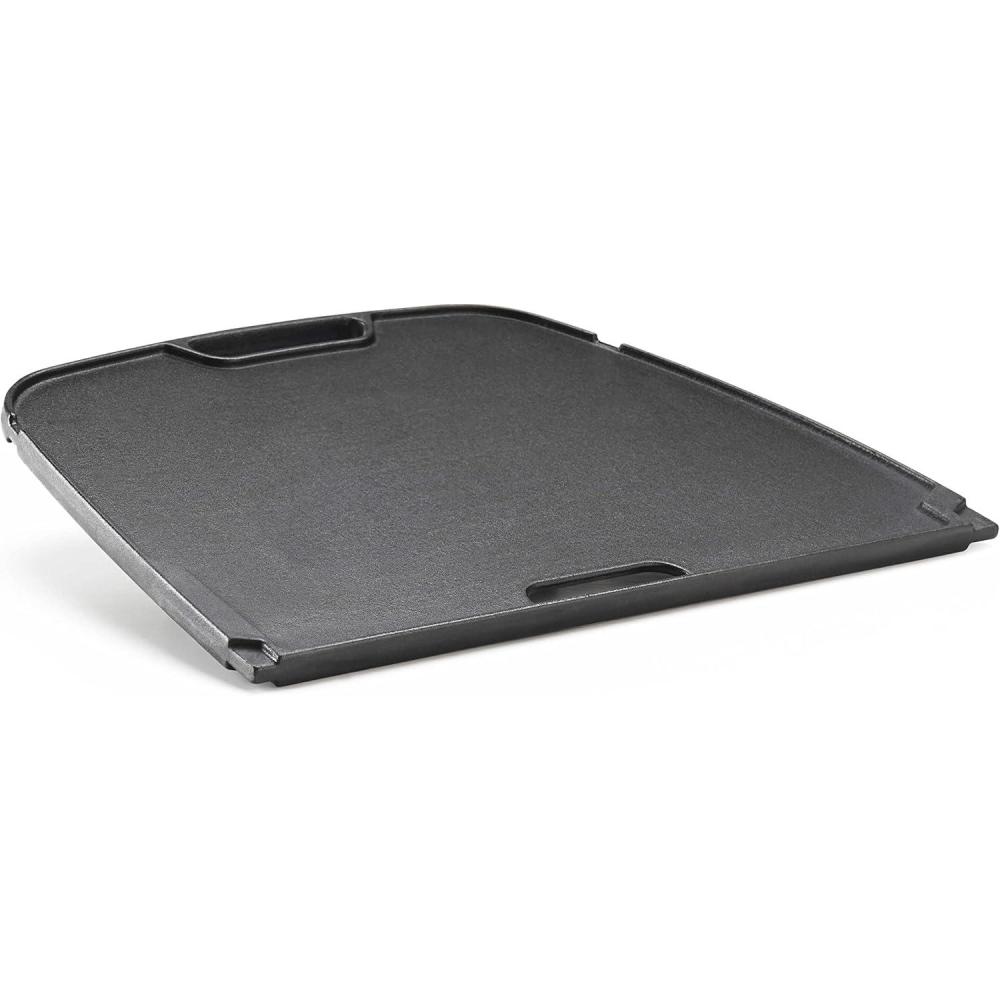image:imageNapoleon Cast Iron Reversible Griddle Fits All TravelQ 285 Series Portable Grills NonStick Carry Handle145 x 105 x 12