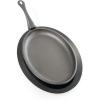 image:imageNapoleon Cast Iron Skillet  PreSeasoned Use On Side Burner or Grill Grates Removable Handle41 inches long