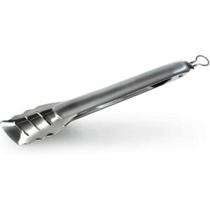 Napoleon PRO Stainless Steel Easy Locking Tongs – 55011 – Napoleon BBQ Grill Accessory, 15-inch, Easy To Use Tip Lock, Dishwasher Safe, Integrated Tool Hanger