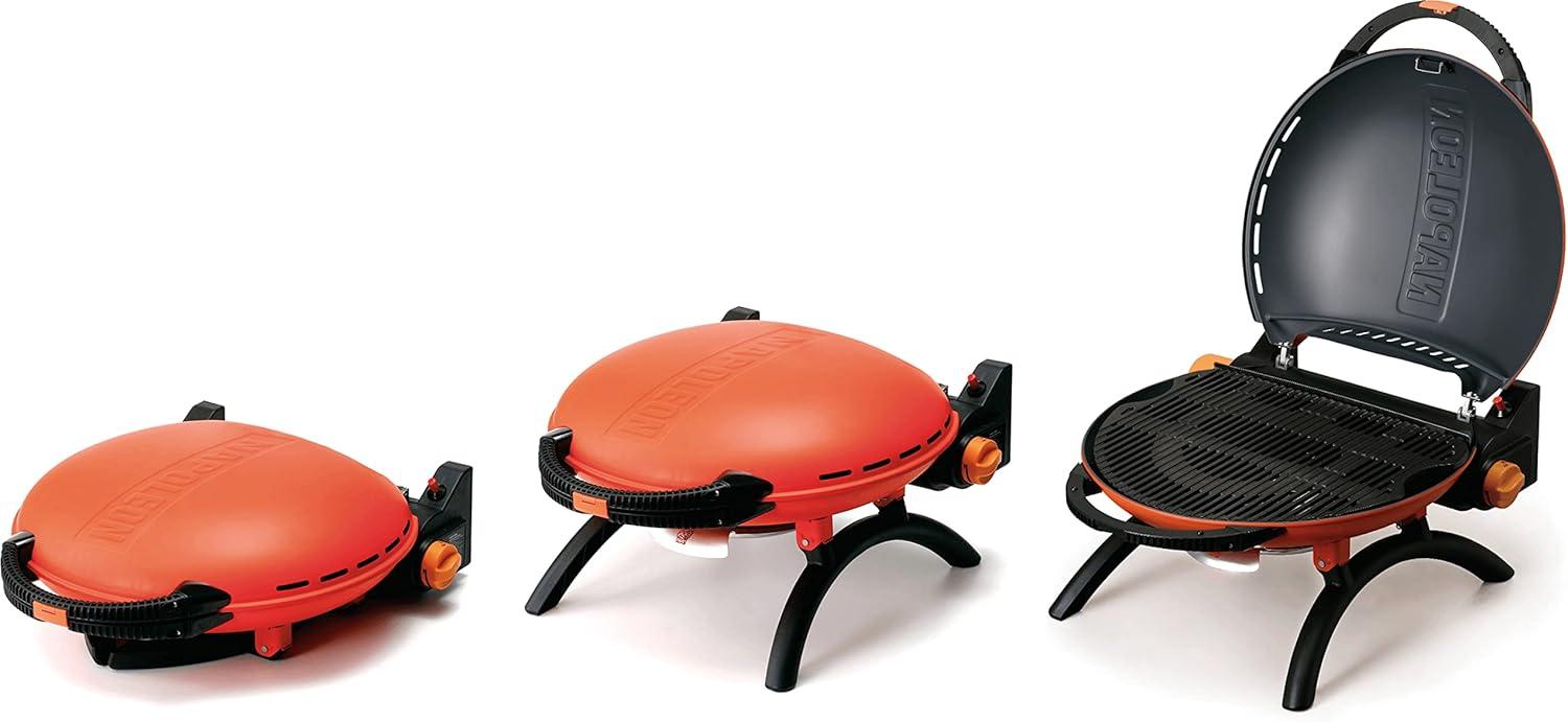 image:imageNapoleon TravelQ TQ2225PO Portable Gas Grill 225 sq in Orange
