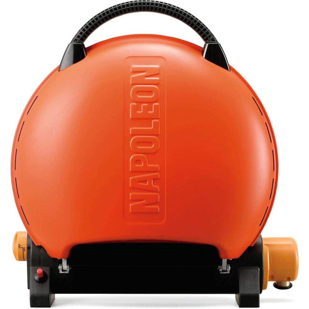 image:imageNapoleon TravelQ TQ2225PO Portable Gas Grill 225 sq in Orange