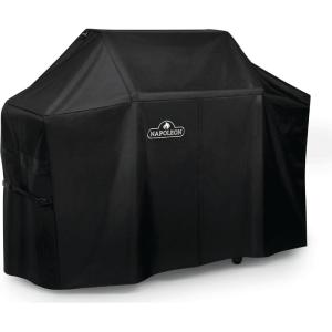 Napoleon Grill Cover for Prestige PRO 500 and Prestige 500 – Black, Water Resistant, UV Protected, Air Vents, Hook and Loop Closure, Hanging Loops, Adjustable Buckled Straps(Freestanding)